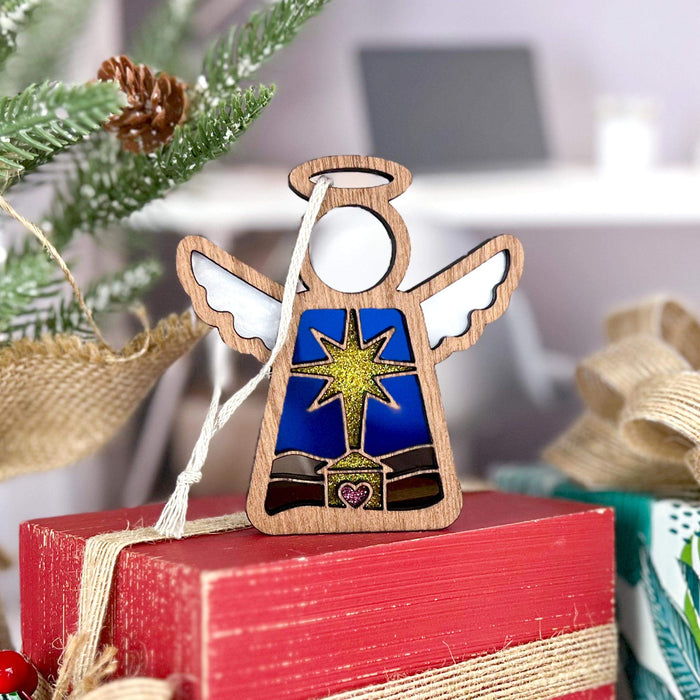 Christmas Nativity Star | 3.5" Angel Figurine | Mother's Angels®