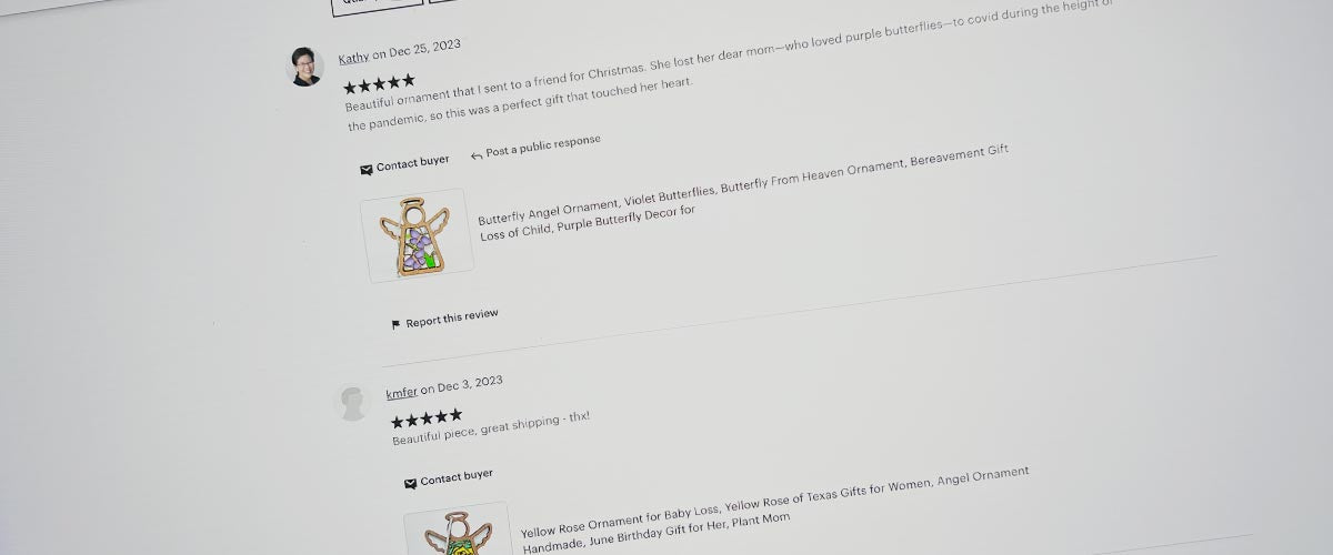 The Ripple Effect of Customer Reviews in the Handmade Marketplace