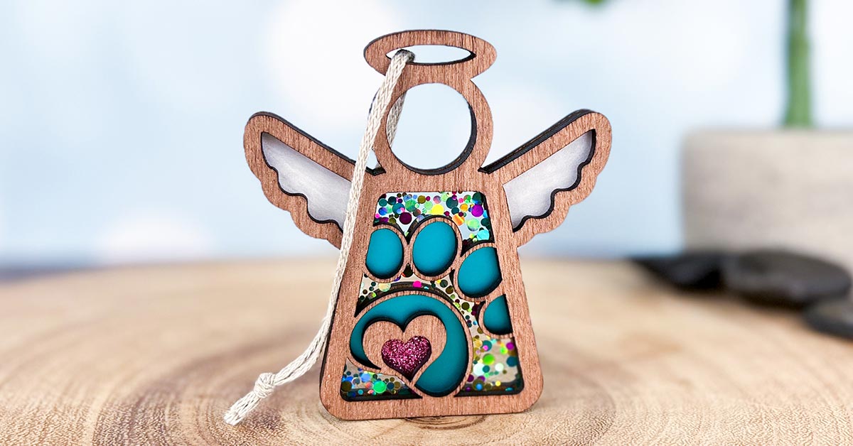 Mother’s Angels® ornament designed to support charity organizations, purchase to donate to charity.