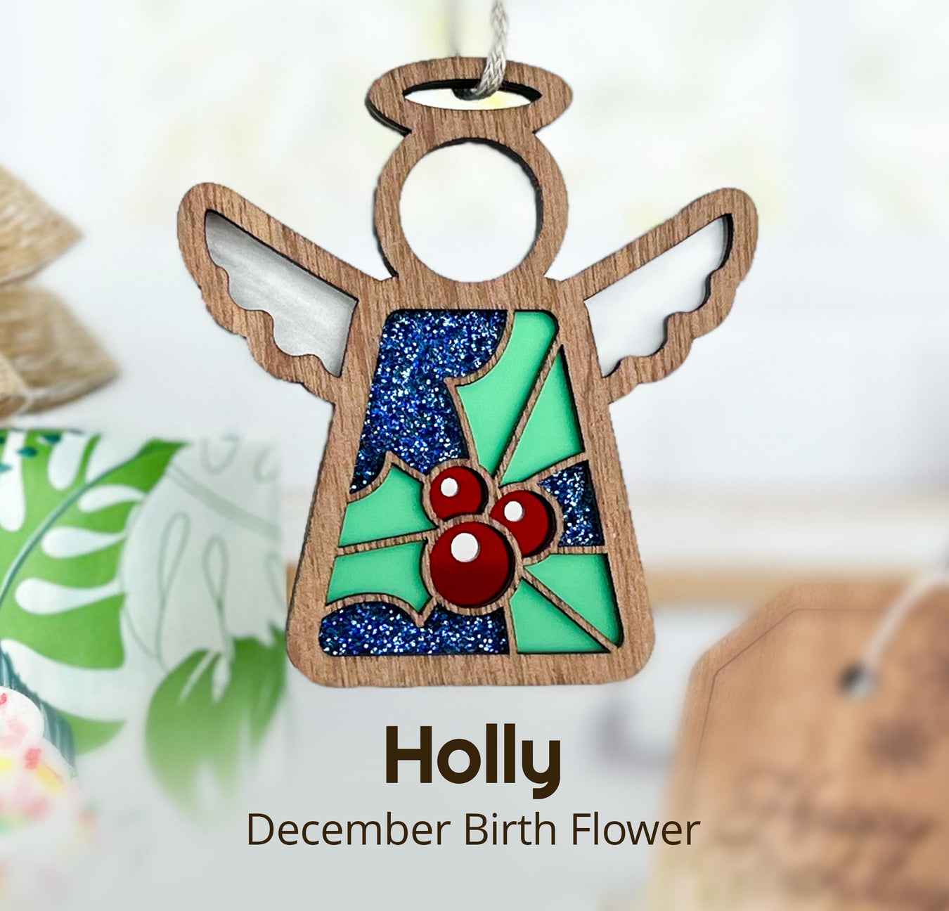 Holly. One of two birth month flowers for December.