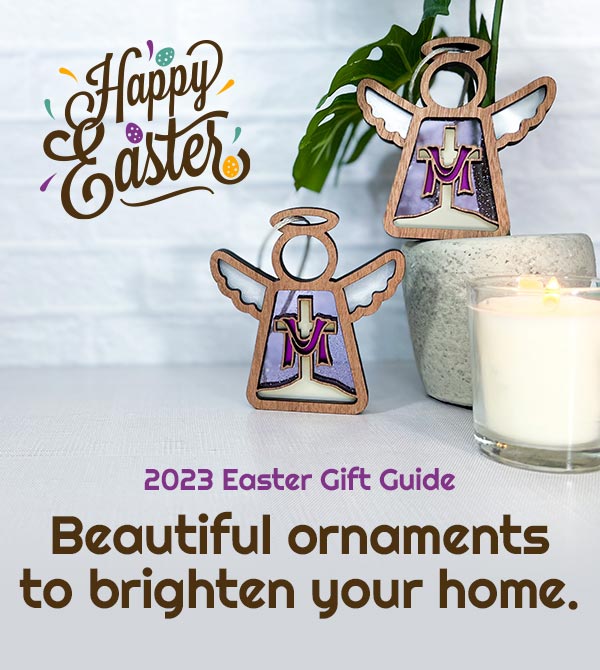 2023 Easter Gift Guide. Beautiful ornaments to brighten your home. 