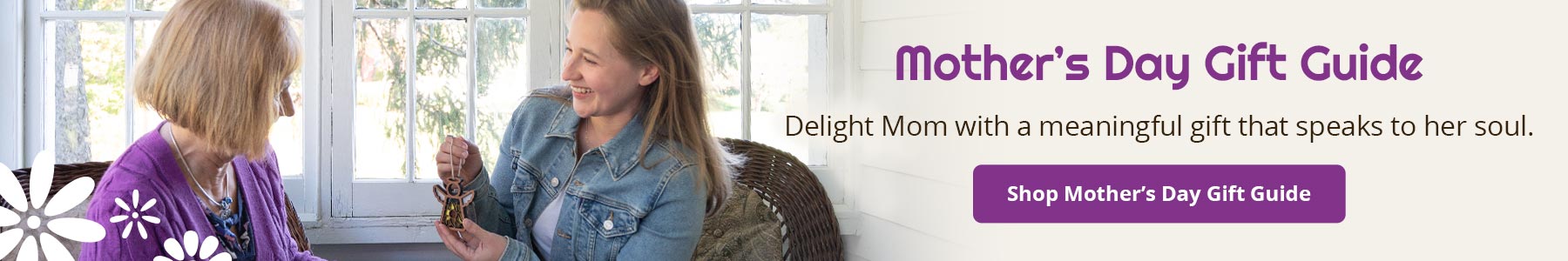 Mother's Day Gift Guide. Dlight Mom with a meaningful gift that speaks to her soul. Shop Mother's Day Gift Guide.
