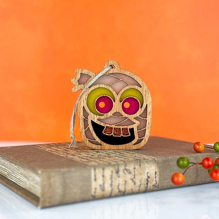 Halloween Monster - Mummy Ornament, 3.5"