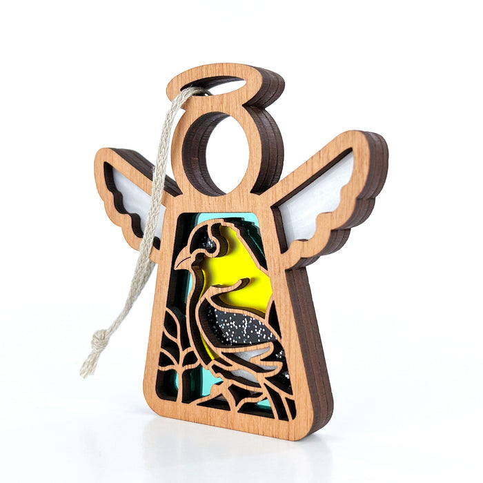 Goldfinch Ornament | 3.5" Angel Figurine | Mother's Angels®