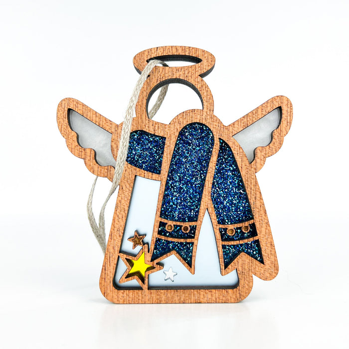 Mother's Angels® - Limited Time Winter Snow Angel Ornament, 3.5"