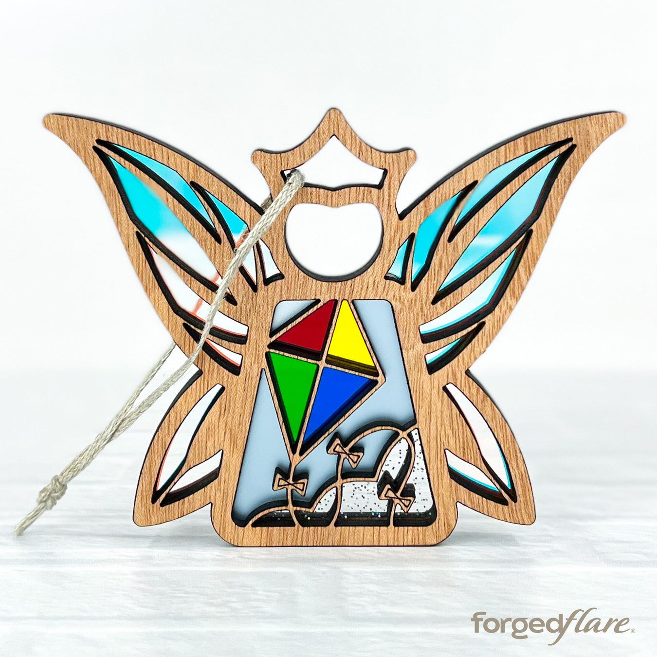Fly a Kite for Charity Fairy ornament benefiting Youth Villages.