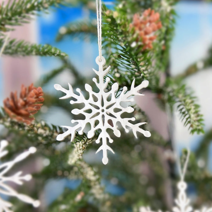 Wintry Wonderland Snowflake - Winter Bloom, 3"