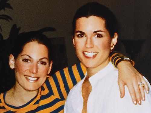 Nancy Brinker and her sister Susan G. Komen.
