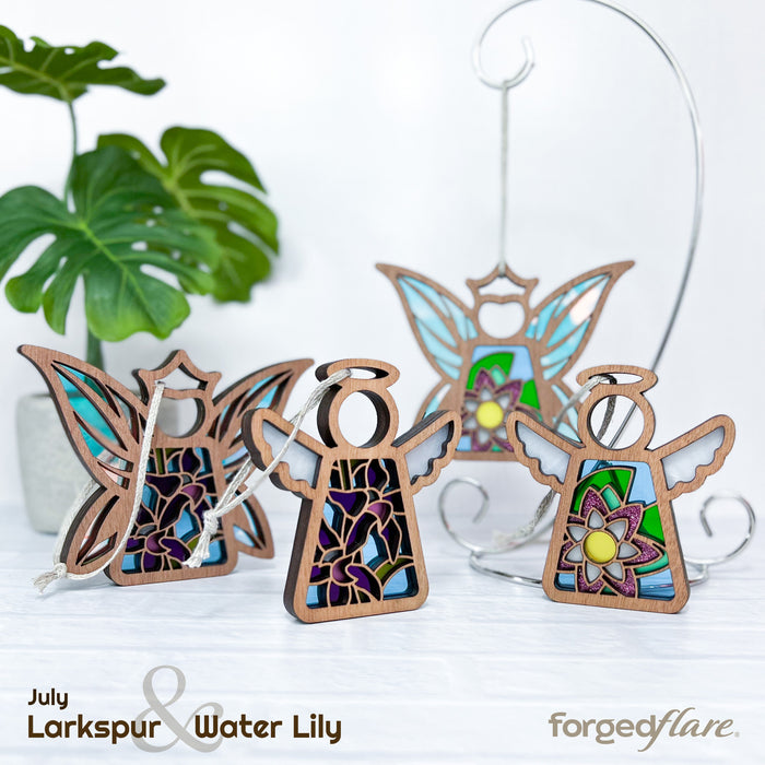 Fairy - Water Lily Ornament, 3.7"