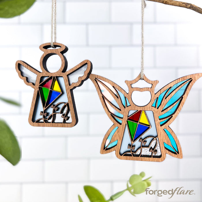 Fly A Kite for Charity Ornament | 3.5" Angel Figurine | Mother's Angels®